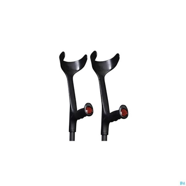 Bota Canne-bequille Alu Noir-graph.