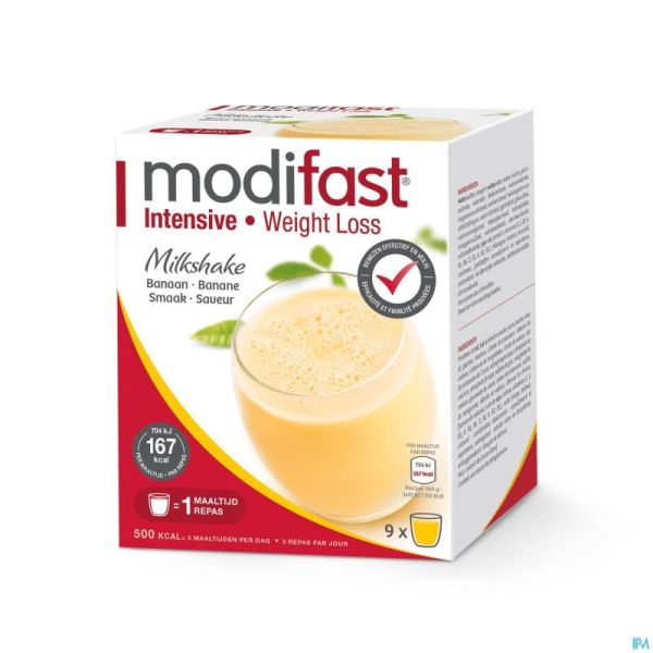 Modifast Intensive Milkshake Banane Sach 9