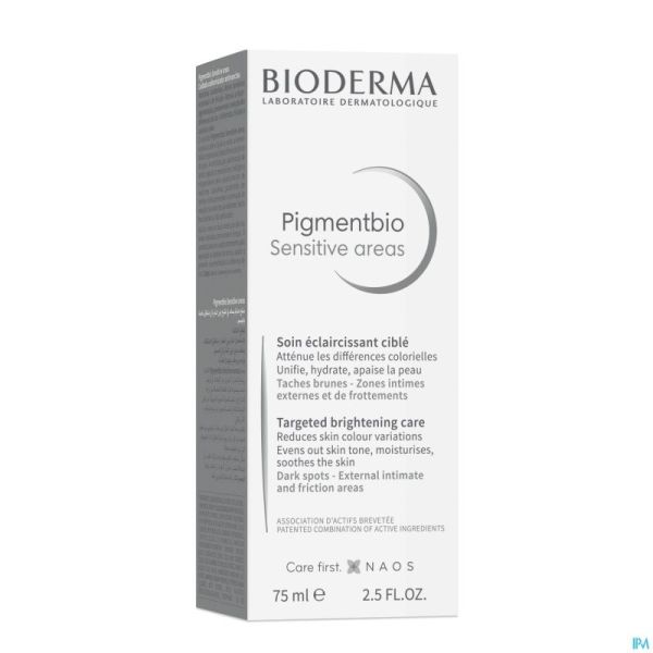 Bioderma Pigmentbio Sensitive Areas Tube 75ml