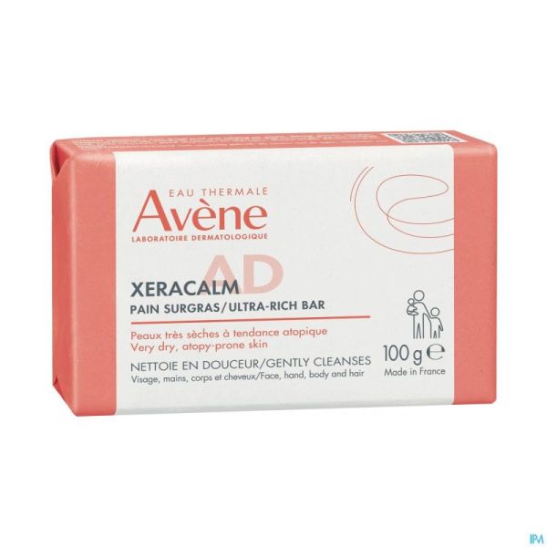 Avene Xeracalm Ad Pain Nettoyant Surgras 100g