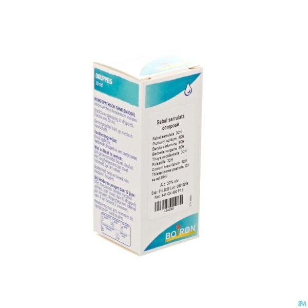 Sabal Serrul. Complex Gutt 30ml Boiron