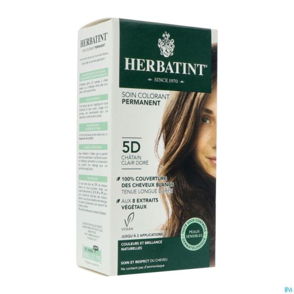 Herbatint Chatain Clair Dore 5d 150ml
