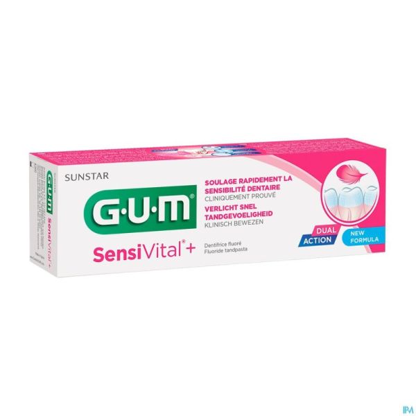GUM® SensiVital® + Dentifrice 75ml 