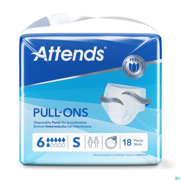 Attends Pull-ons 6 S 1x18