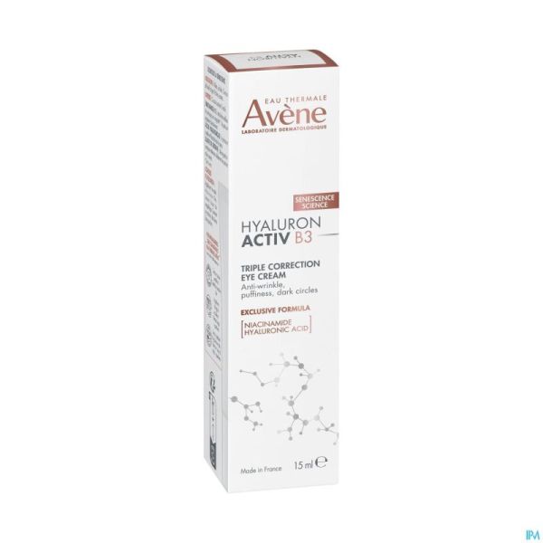 Avene Hyaluron Activ B3 Soin Reg.tripl.cor.15ml Nf