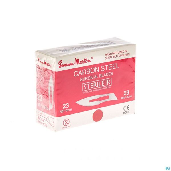 Wolf Bistouri S.m N23 Lame Ster 100