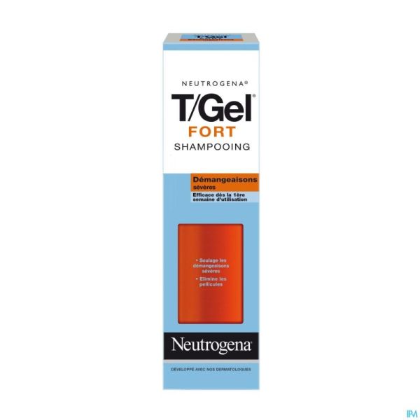 Neutrogena T Gel Fort Sh A/pelliculaire 250ml