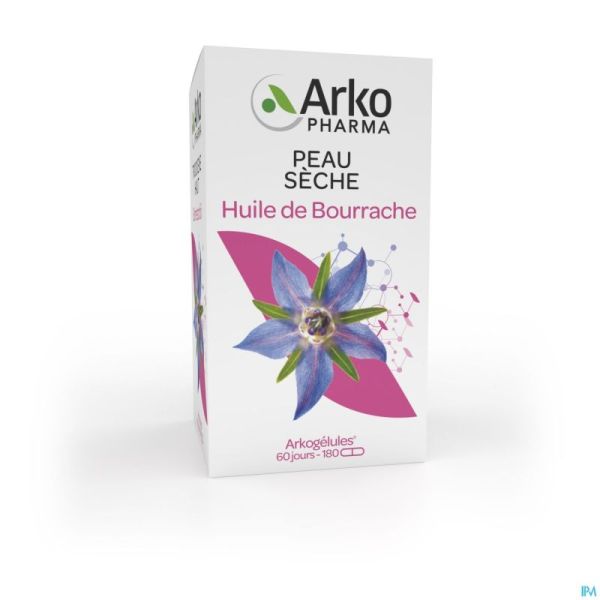 Arkogelules Huile De Bourrache 180