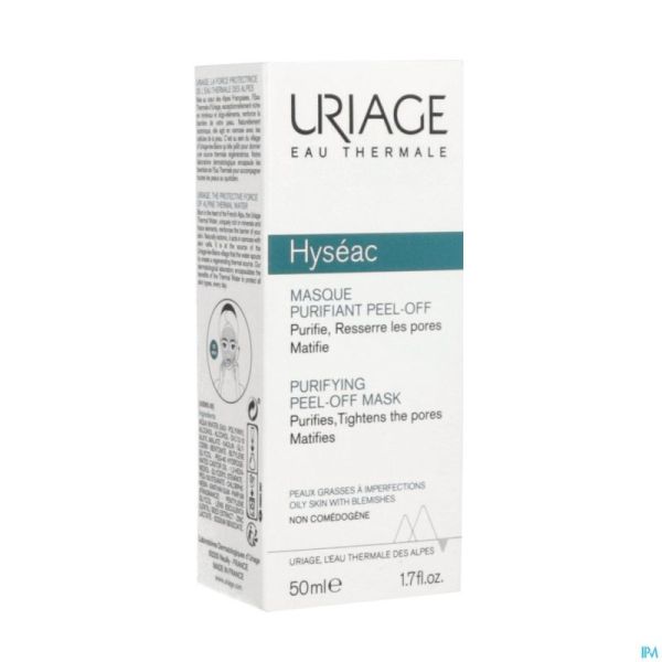 Uriage Hyseac Masque Purifiant Peel-off 50ml