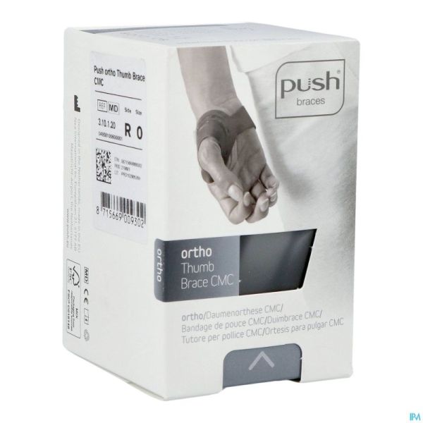 Push Ortho Attelle Pouce Cmc Droite Taille 0