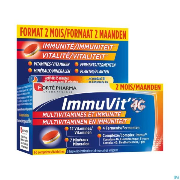 Immuvit 4g 2 Mois Comp 60