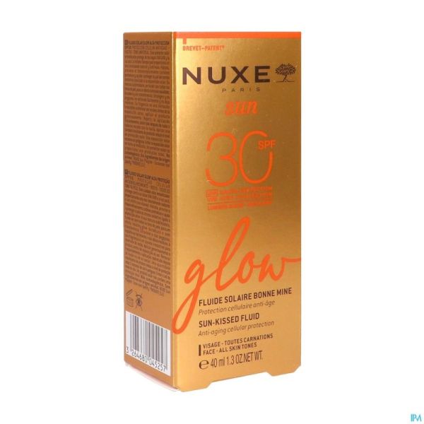 Nuxe Sun Fluide Solaire Bonne Mine Spf30 Glow 40ml