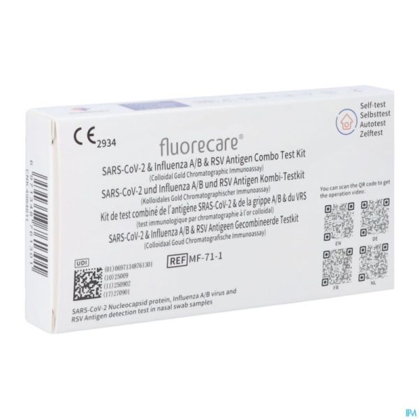 Fluorec.kit Test Comb.a/gene Sras-cov-2&gr.a/b&vrs