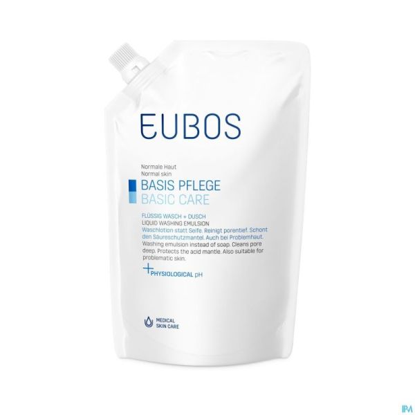 Eubos Savon Liquid Bleu N/parf Refill 400ml
