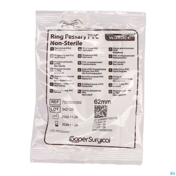 Portex Pessaire Vinyl 62mm 1