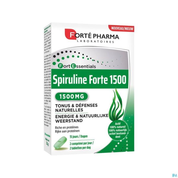 Spiruline 1500 Forte Pharma Comp 30