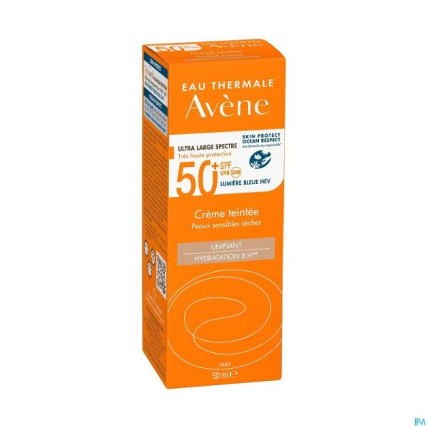 Avene Sol Spf50+ Creme Teintee 50ml