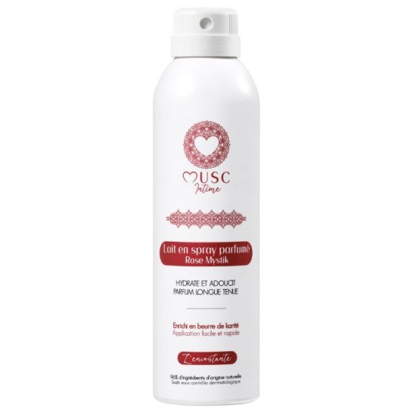 Musc intime lait corps rose mystik spray 200ml