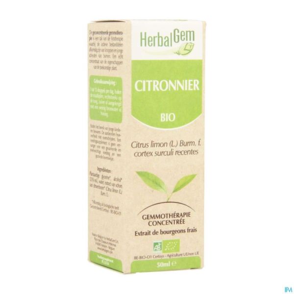 Herbalgem Citronnier Macerat 50ml