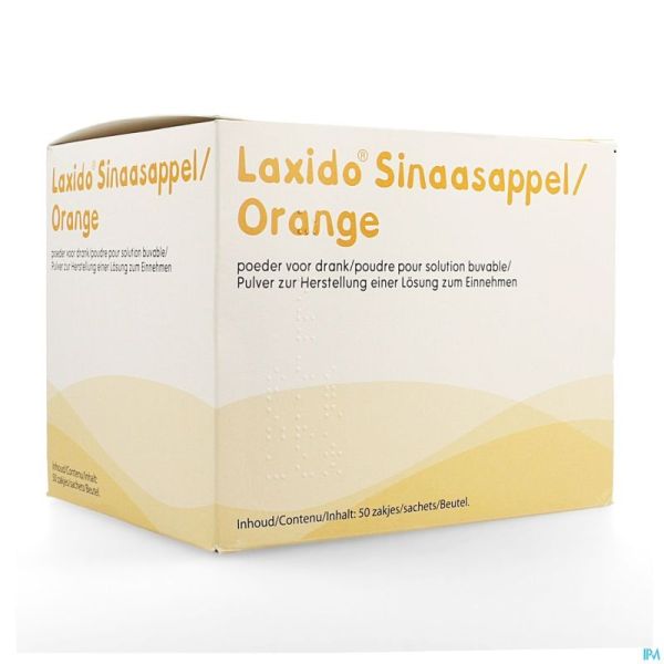 Laxido Orange Impexeco Pdr Sach 50 X 13,8g Pip