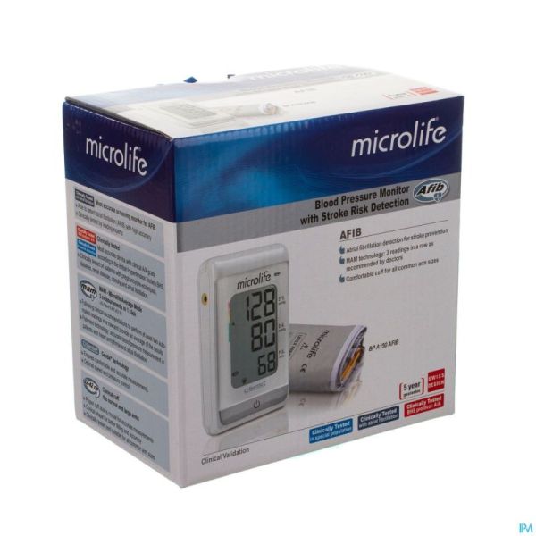 Microlife Bpa150 Tensiometre Automatique Bras Afib