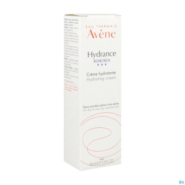 Avene Hydrance Riche Creme 40ml