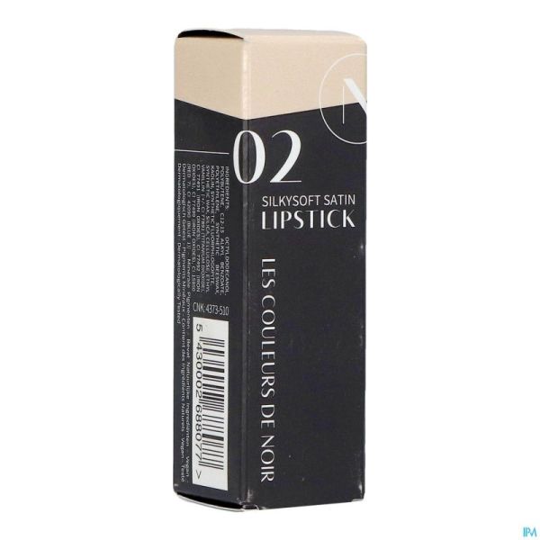 Couleurs De Noir Silkysoft Satin Lipstick 02