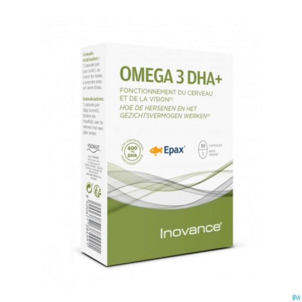 Inovance Omega 3 Dha+ Caps 30