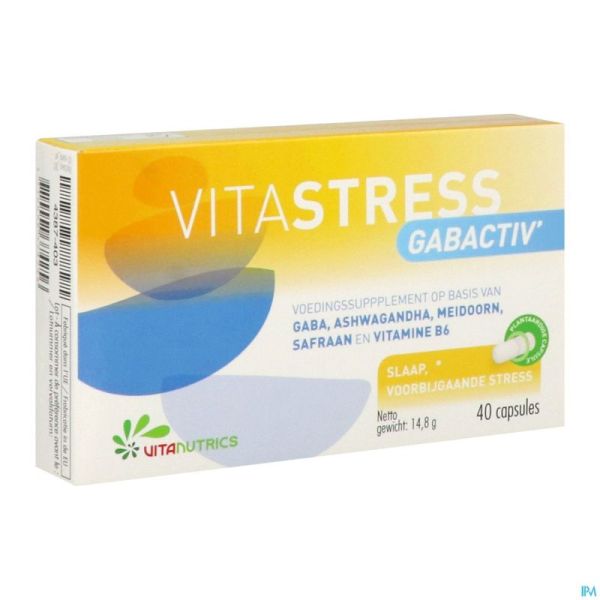 Vitastress Gabactiv Caps 40