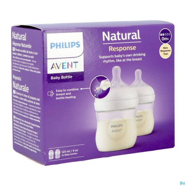 Philips Avent Natural 3.0 Biberon Duo 2x125ml