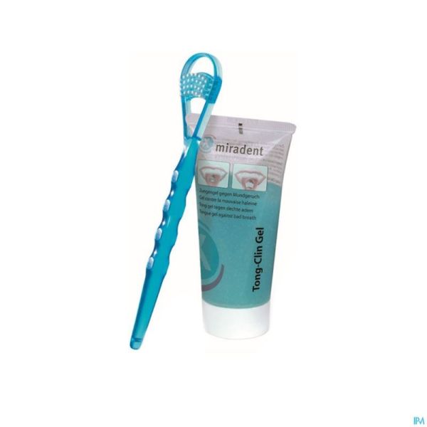 Miradent Tong-clin Set (gel+gratte-langue)