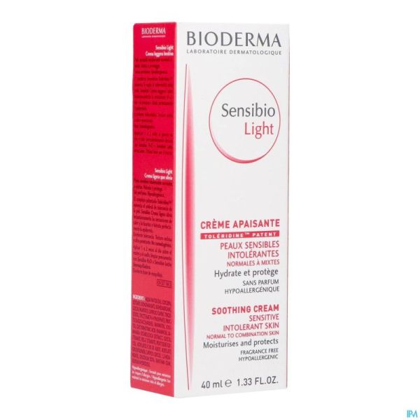Bioderma Sensibio Light Creme 40ml