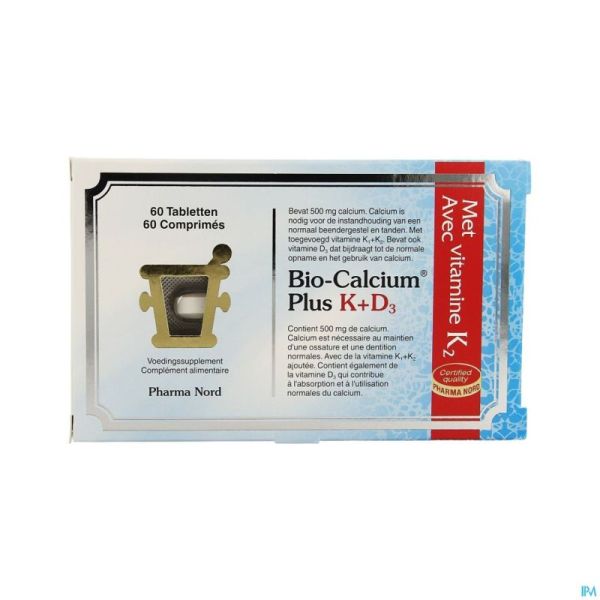 Bio-calcium Plus K+d3 Comp 60