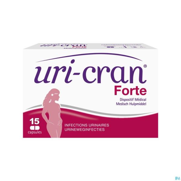 Uri-cran® Forte: Cystite (15 capsules)