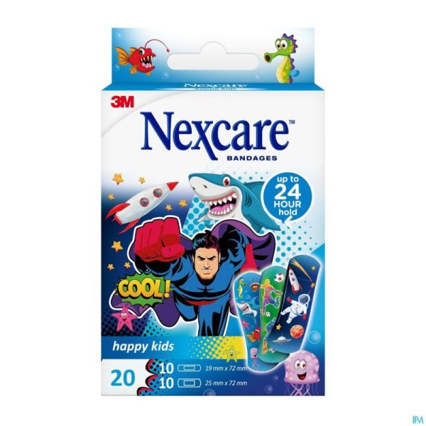 Nexcare Happy Kids Boys 20