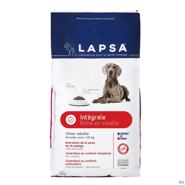 Lapsa Integrale Chien Grande Race 12kg