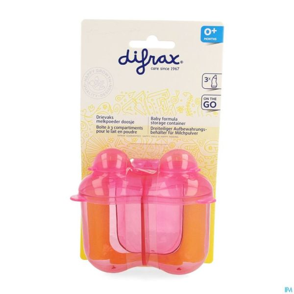 Difrax Boite Lait En Poudre 3 Compartiments 668