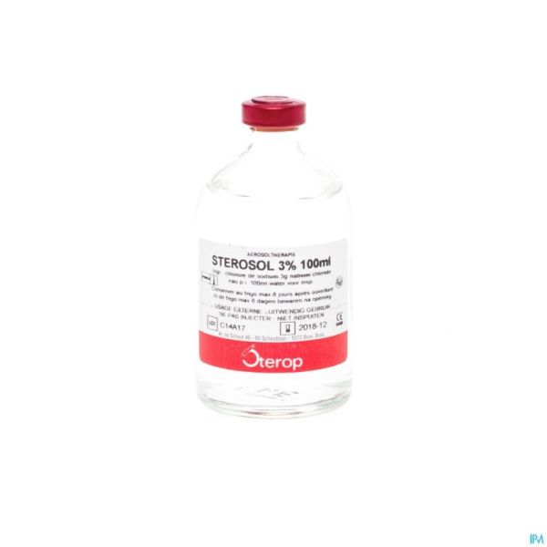 Sterosol Sterile 3% 100ml