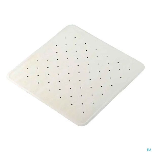Tapis Bain/douche A/derap. Ctc Vent. 54x54cm Blanc