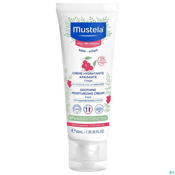 Mustela Pts Creme Hydratante Apaisante 40ml