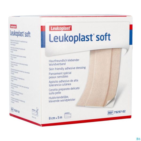 Leukoplast Soft 5mx8cm 1