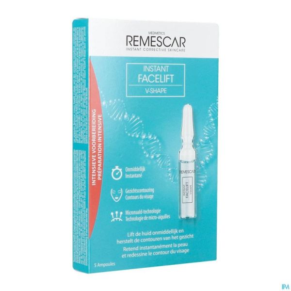 Remescar Instant Facelift V-shape Amp 5x2ml