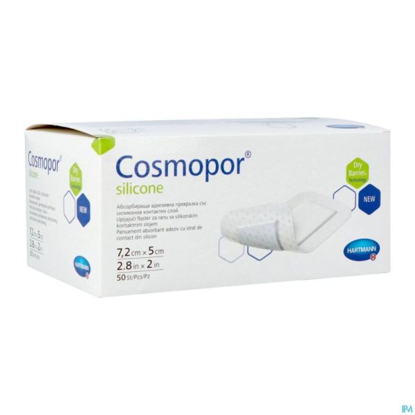 Cosmopor Silicone 7,2x 5cm 50