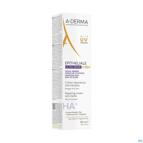 Aderma Epitheliale Creme Spf50+ A/marques 100ml