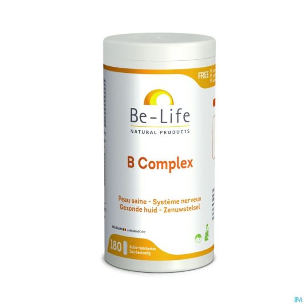 B Complex Vitamin Be Life Nf Caps 60