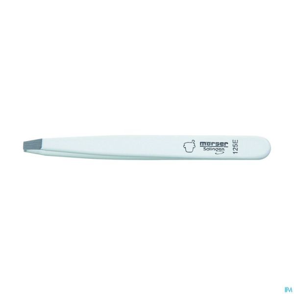 Mörser pince Topinox, point courbé, blanche N°125E