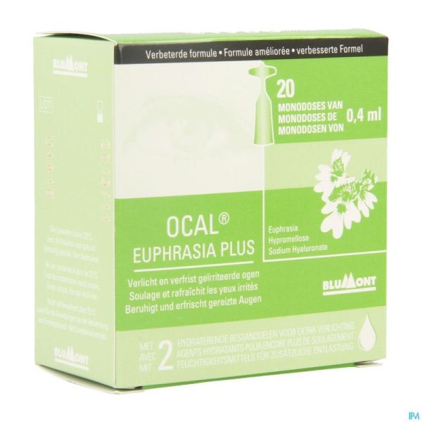 Ocal Euphrasia Plus Monodoses 20
