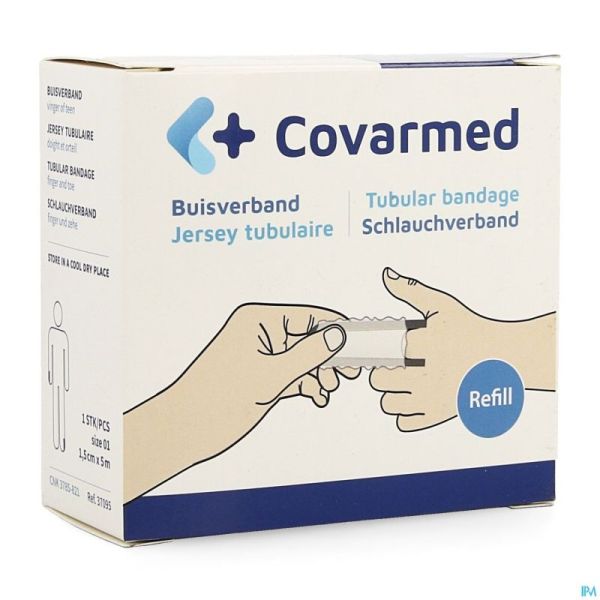 Tubegauz 1,5cmx5m Covarmed