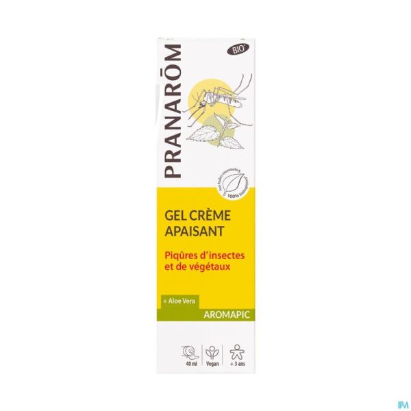 Pranarom Aromapic Bio Gel Creme Appaisant 40ml