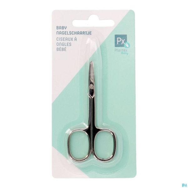 Pharmex Bebe Ciseaux A Ongles Bout Rond